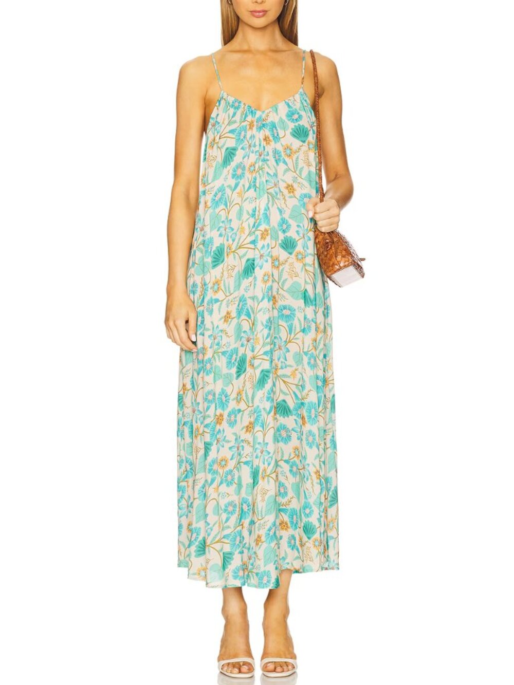 Spell Goldie Strappy Maxi Dress